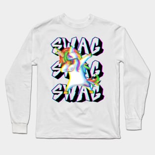 unicorn swag Long Sleeve T-Shirt